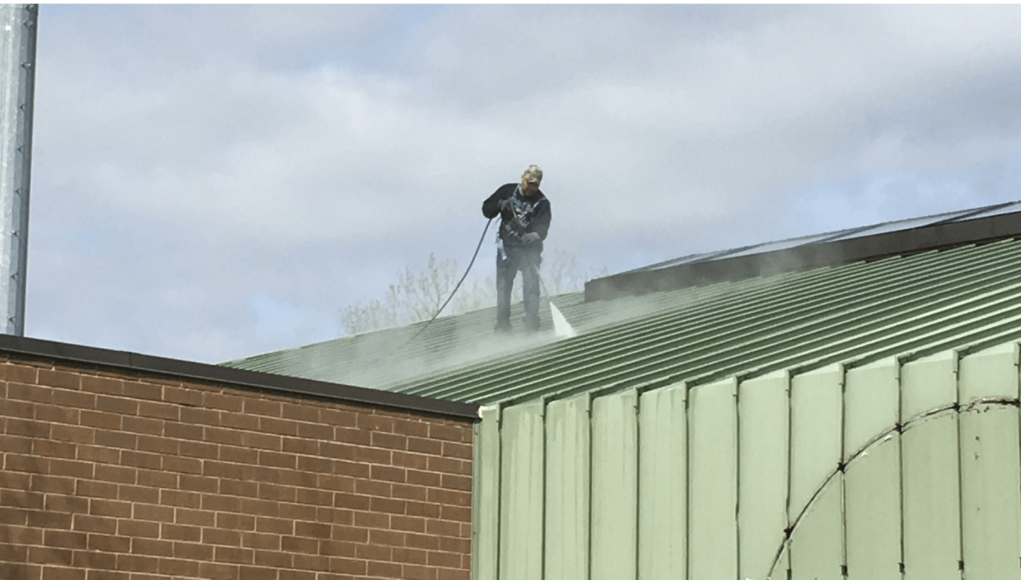 Commercial Roof Cleaning Chicago  